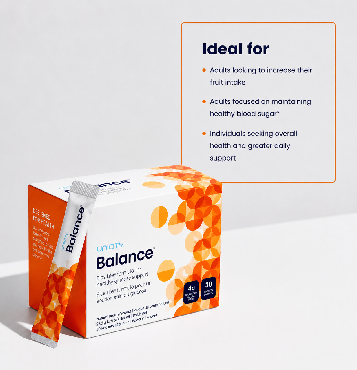 UNICITY FEEL GREAT PACK -UNICITY BALANCE 60 COUNT AND UNICITY LEMON 60 COUNT