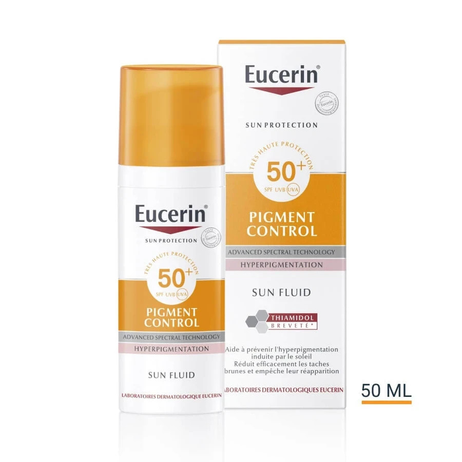 Eucerin Sun Fluid Pigment Control SPF50 – 50ml /1.69 US fl oz