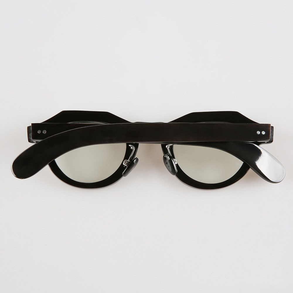 Glasses Frames For Men Vintage Polygon Handmade Buffalo Horn Eyeglass Frames