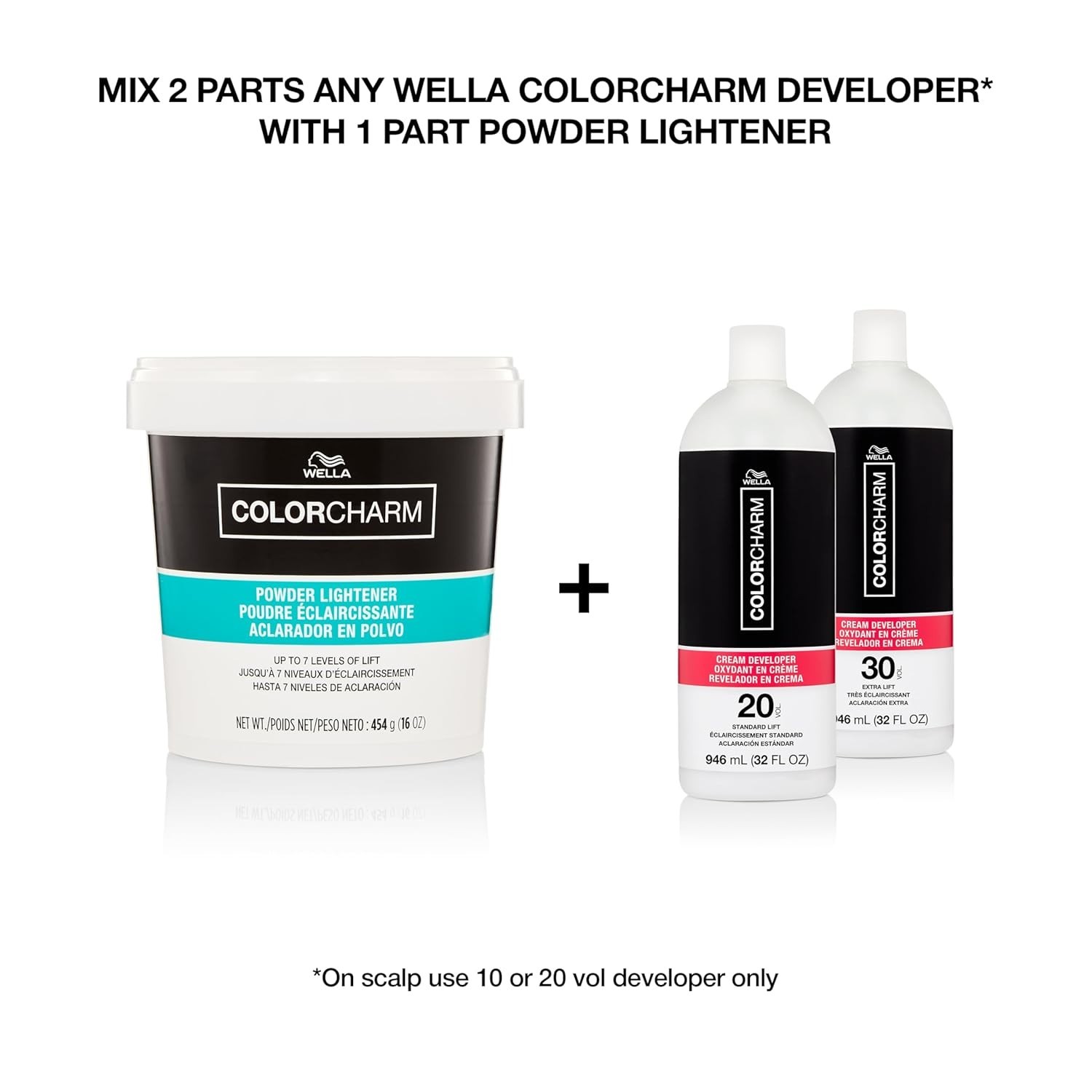 COLORCHARM 20 Volume Cream Developer – Perfect for All Hair Types & | 4 Oz
