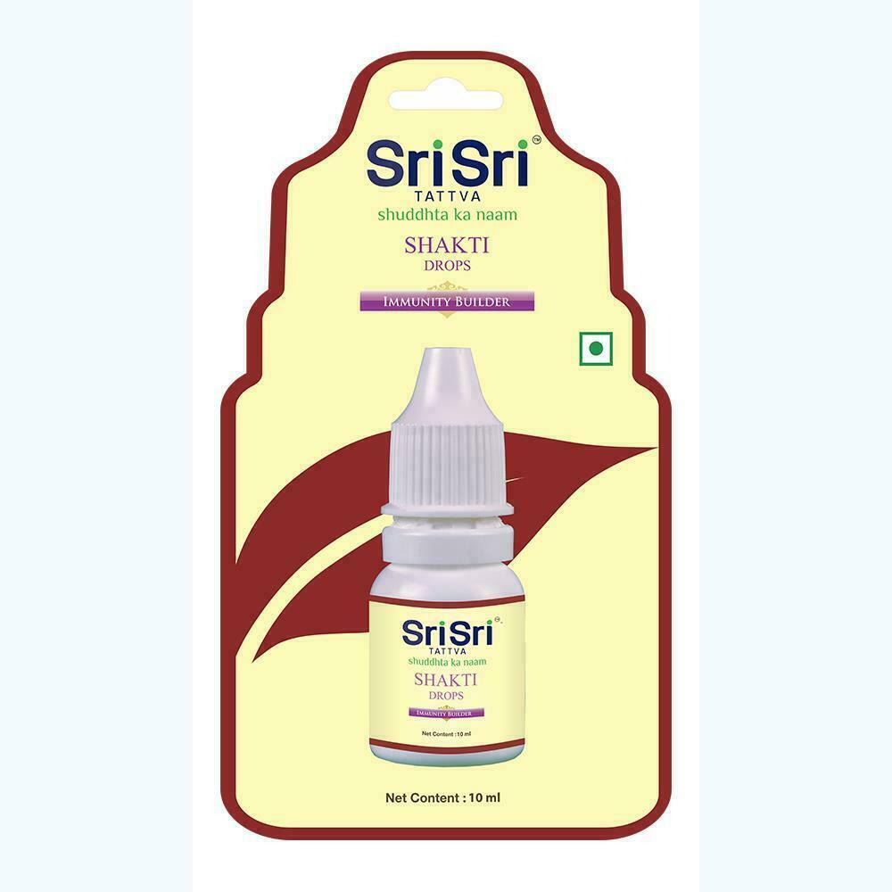 Sri Sri Tattva Ayurveda SHAKTI Drops 10ml | Free Ship