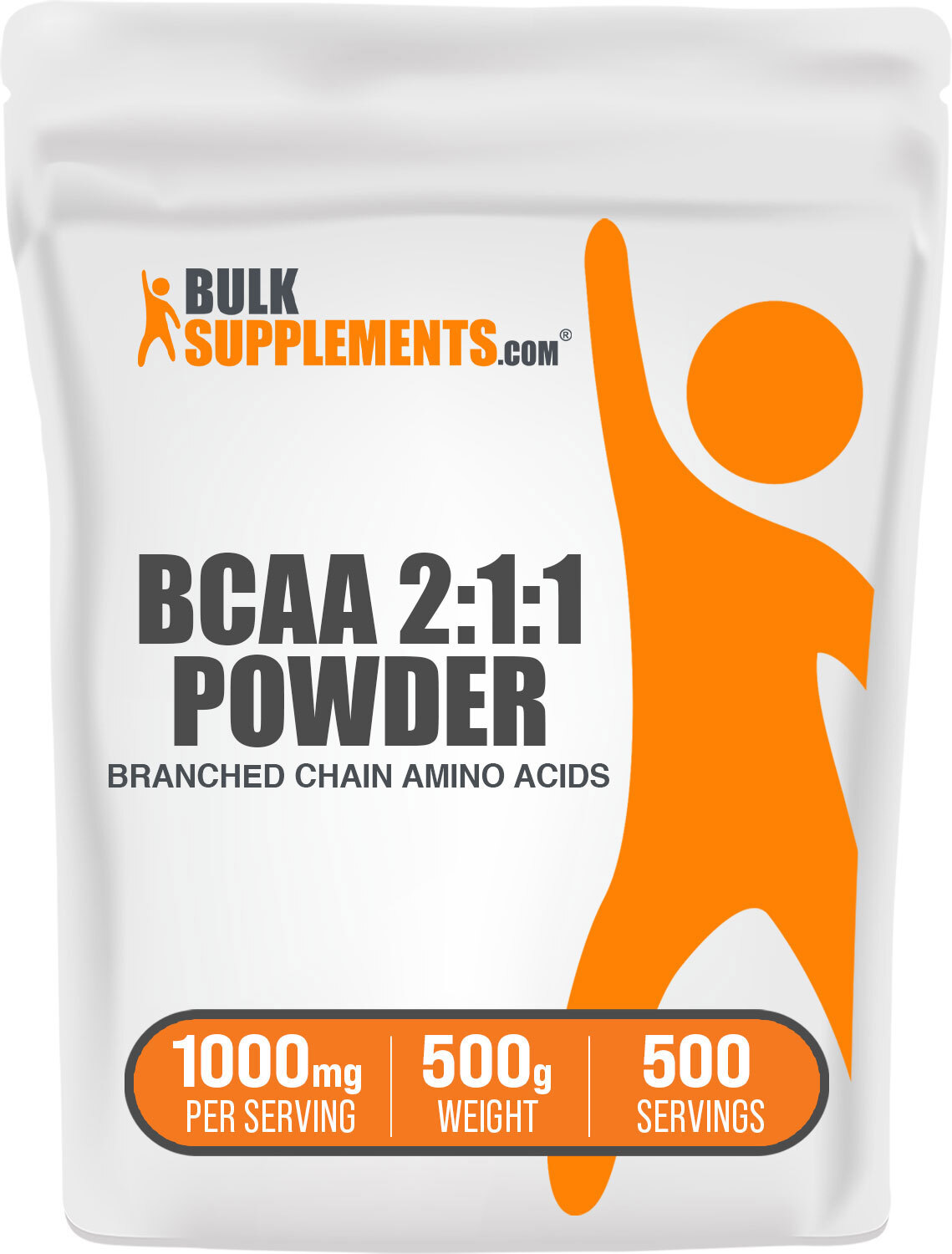 BulkSupplements BCAA 2:1:1 (Branched Chain Amino Acids) – BCAAs Amino Acids