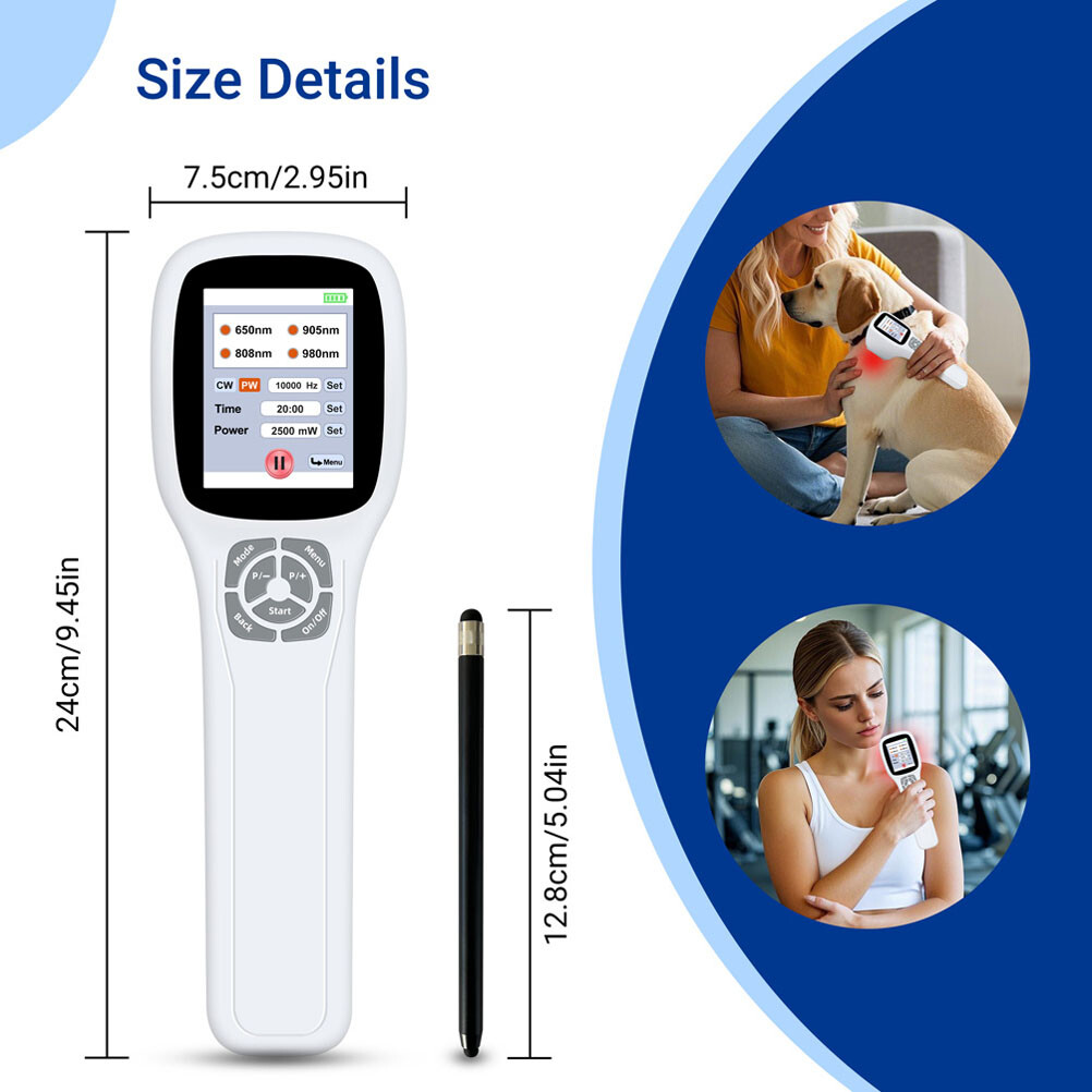 650nm 808nm 905nm 980nm Red Infrared Laser Therapy Device Human Pain Relief Home