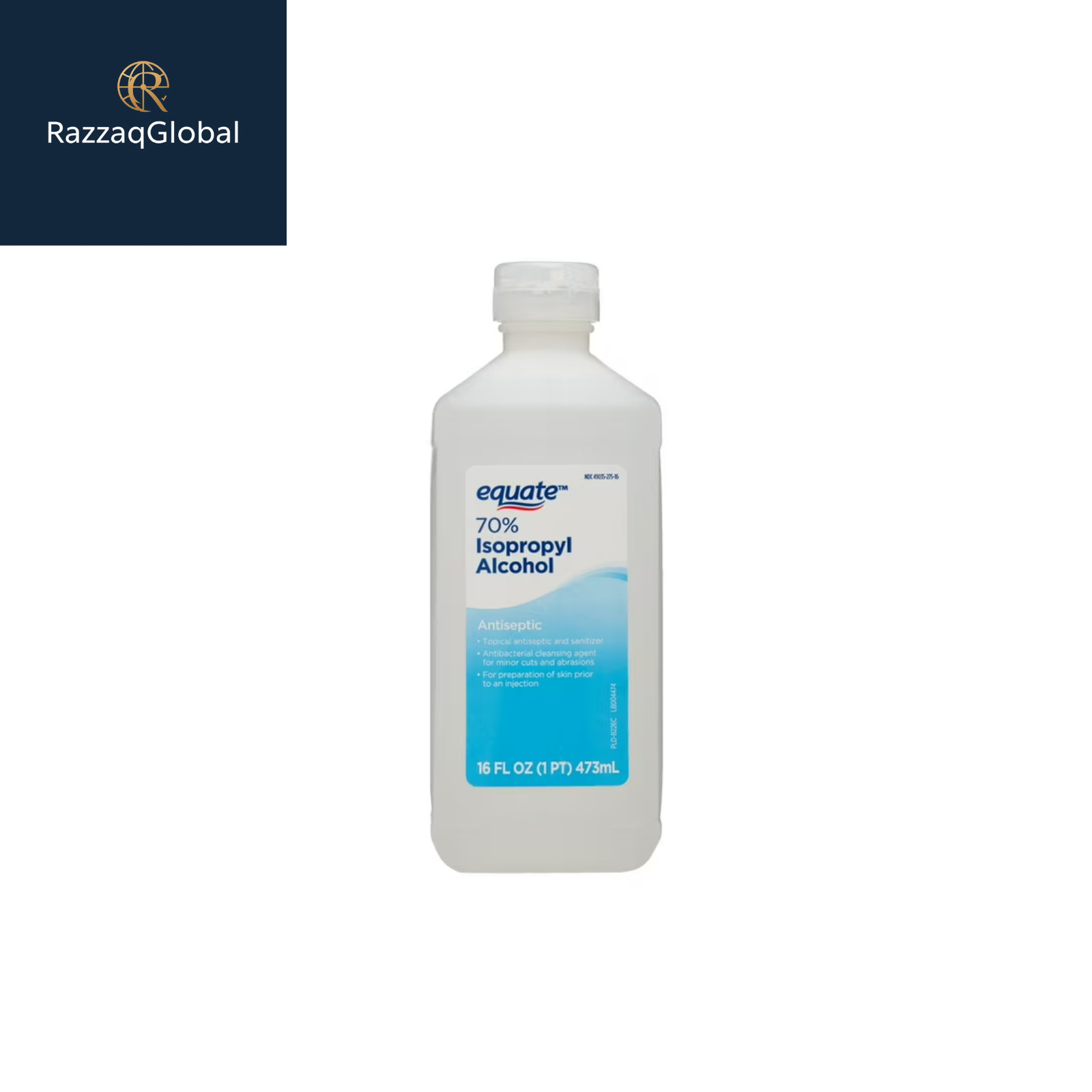 Equate 70% Isopropyl Alcohol Liquid, 16 fl oz
