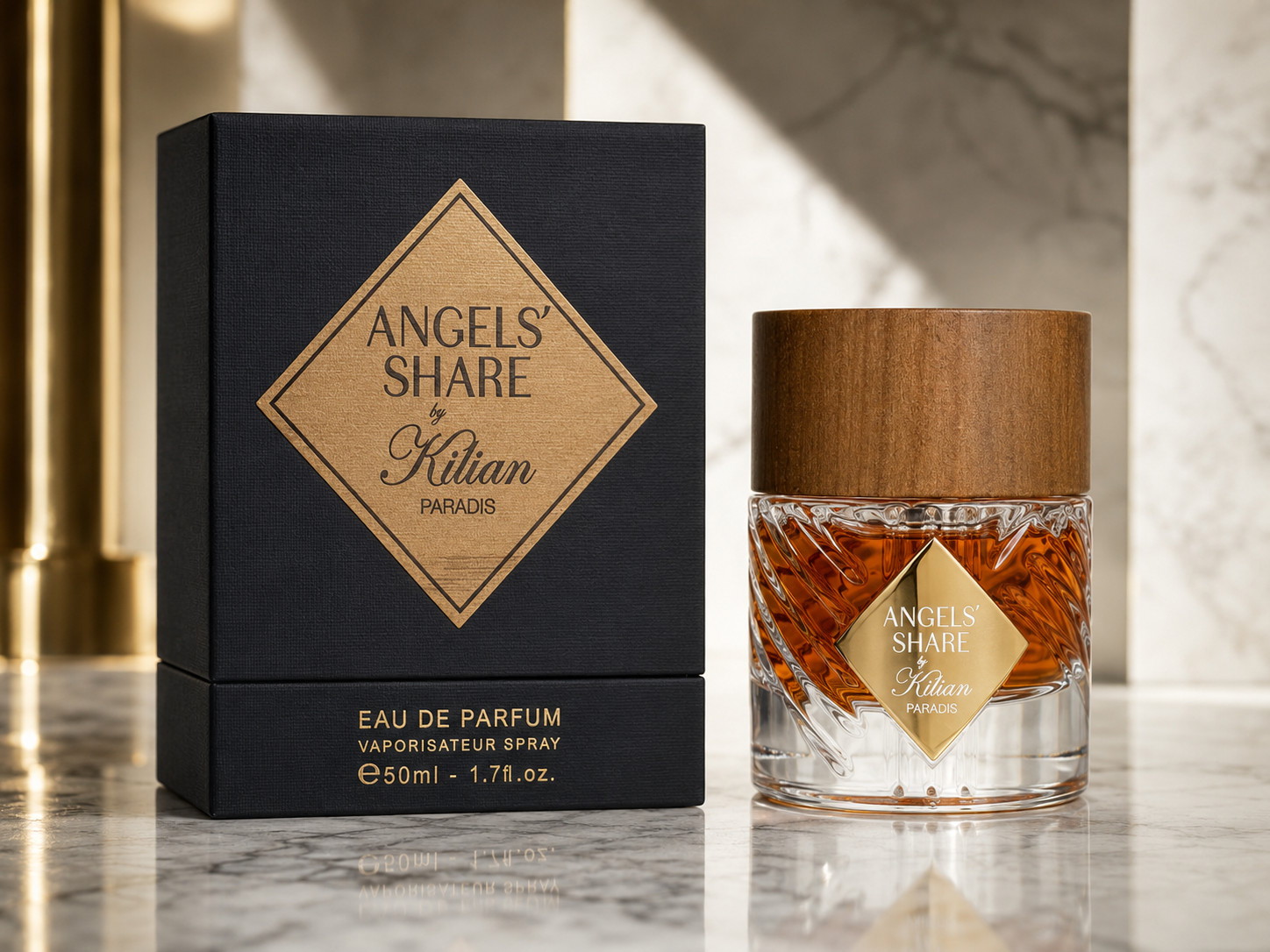 Kilian Angels’ Share Paradis Eau De Parfum 50ml Luxury Amber Fragrance Spray