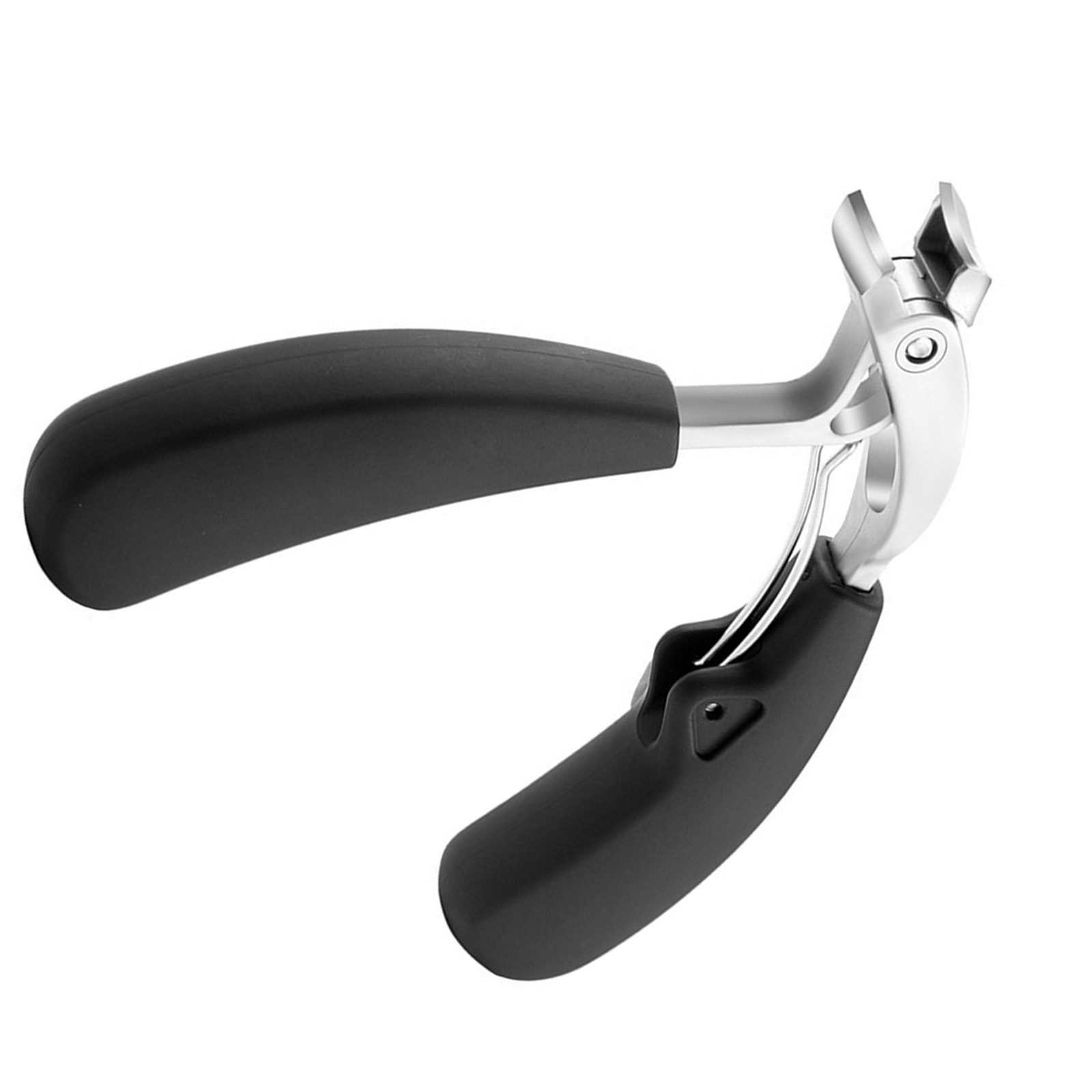 Durable Stainless Steel Angled Head Ergonomic Large Mouth Toenail Clipper Tool