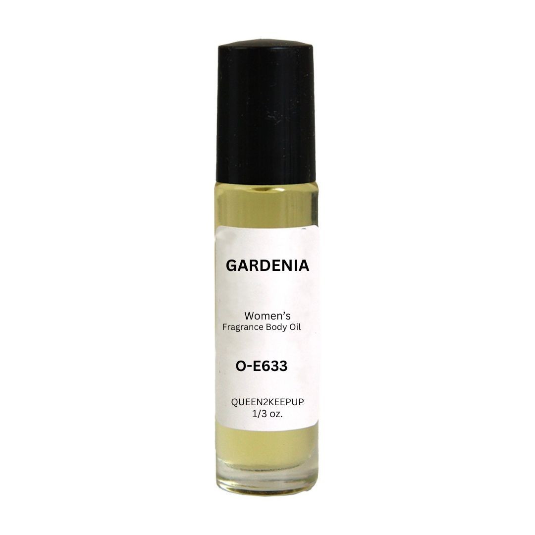 Gardenia (Woman) Body Oil 10 ml Fragrance Pure Uncut 1/3 oz Roll-On Scent