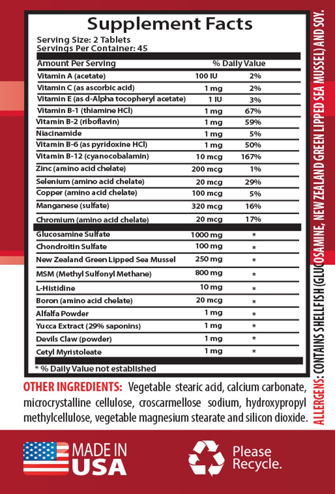 Long-term joint care – JOINT MATRIX – Functional joint nutrition 2 Bottles