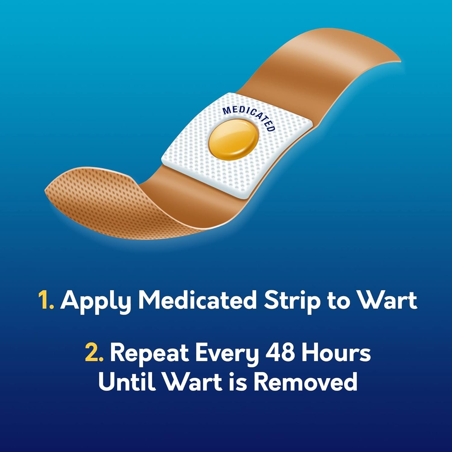 Dermatologist Recommended Wart Remover Medicated Pads – 14 Count, Long-Lasting
