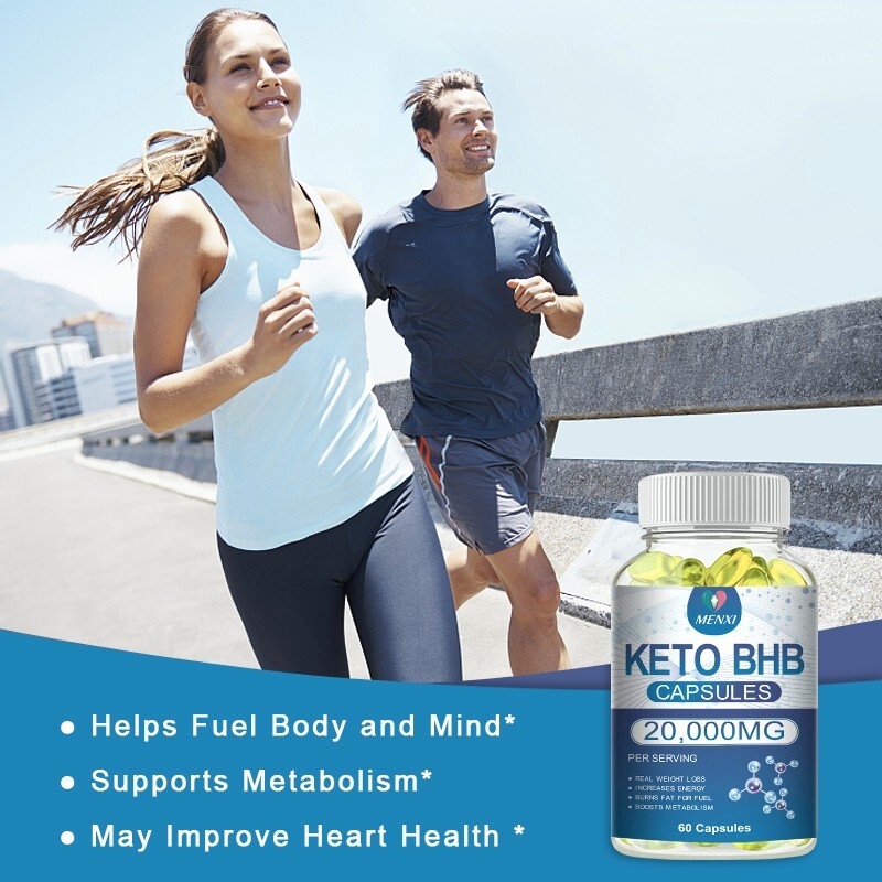 60Pcs Keto Capsules – Appetite Control & Energy – BHB Fat Burner 20000MG