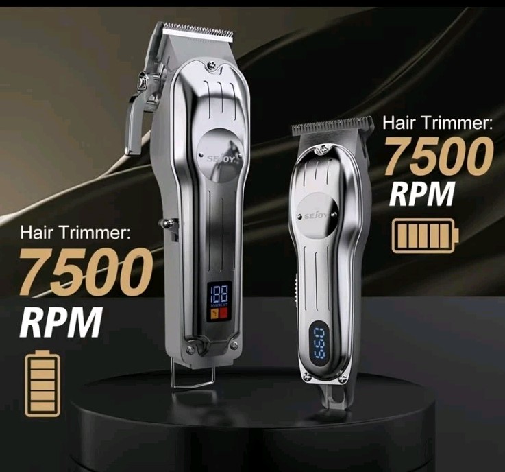 Sejoy Men’s Electric Clipper Set Professional Barber Hair Cutting Machine Set