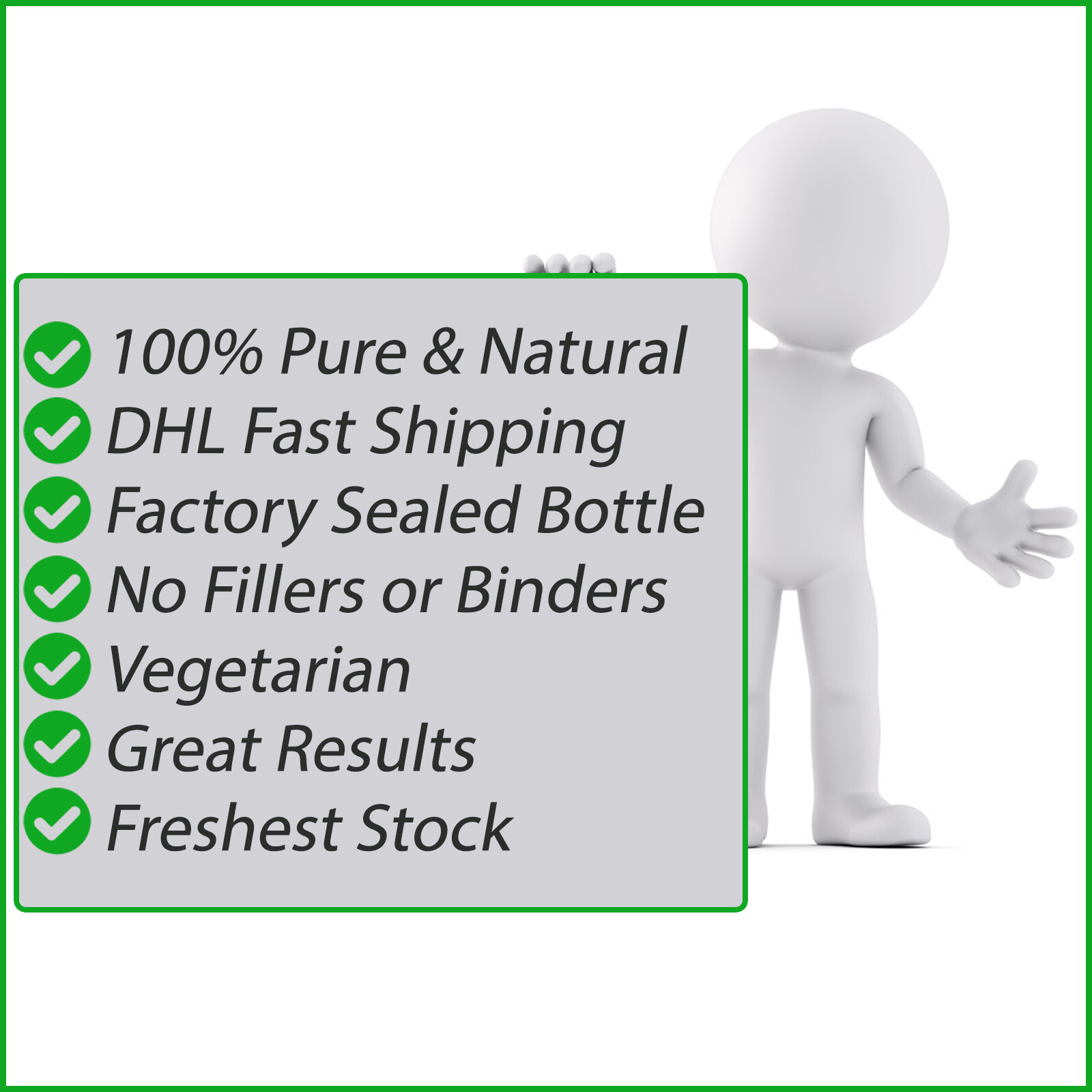 BRAIN ENHANCER MEMORY BACOPA MONNIERI EXTRACT BRAHMI ADHD ANXIETY PILL CAPSULE