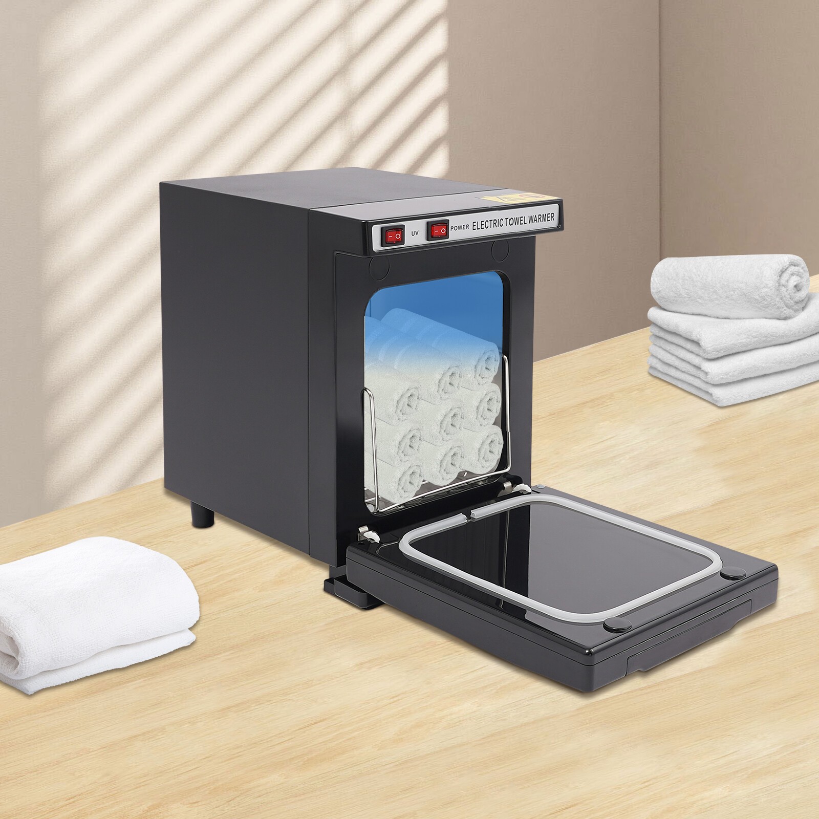 Electric Towel Disinfection Cabinet Hot Towel Warmer Cabinet 110V 200W 70℃/158°F
