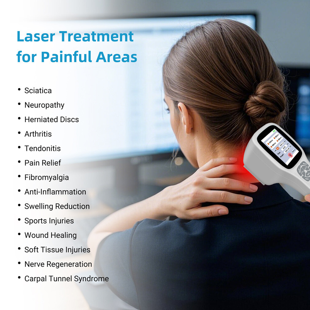 2.5W Class 3b Cold Laser Therapy Device 650nm 808nm 905nm 980nm for Arthritis