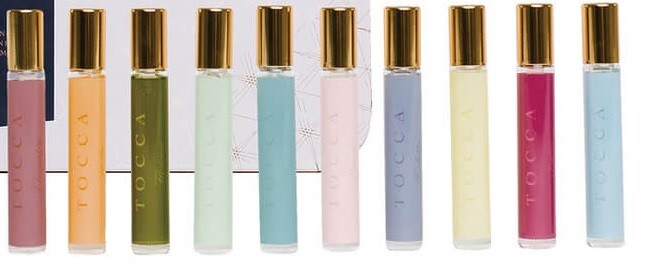 MINI SET Women Tocca 10 PCS OF 0.15 OZ EDP Spray New NO Box