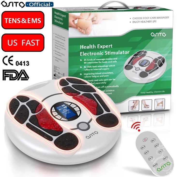 OSITO Neuropathy Foot Circulation Massager Booster EMS Tens Massager Feet Legs