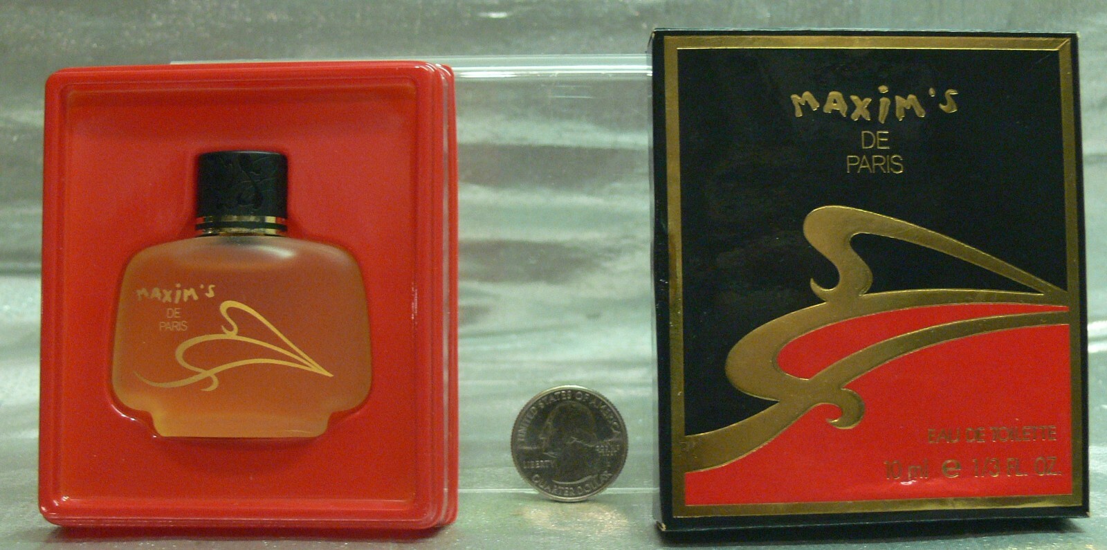 Maxim’s de ParisEau De Toilette 1/3 0Z 10 ml RARE COLLECTIBLE MINI