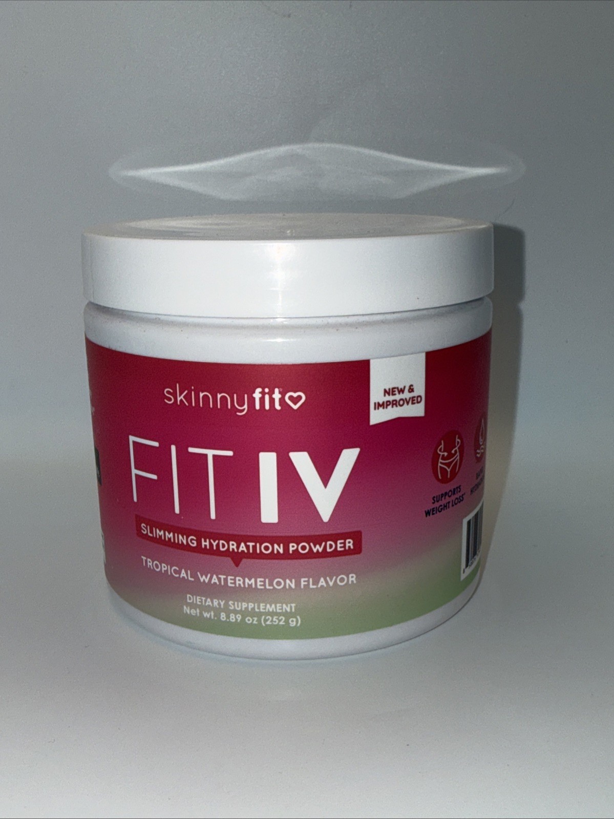 Skinny Fit- FIT IV Slimming Hydration Powder Tropical Watermelon Flavor 07/2027