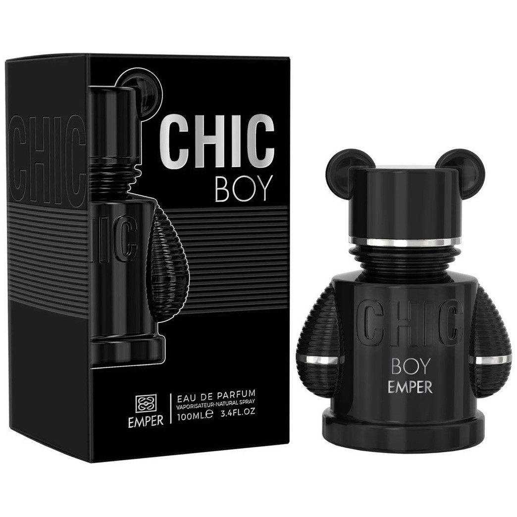 Emper Chic Boy Eau de Parfum Spray Perfume, 3.4 fl oz Regular Size