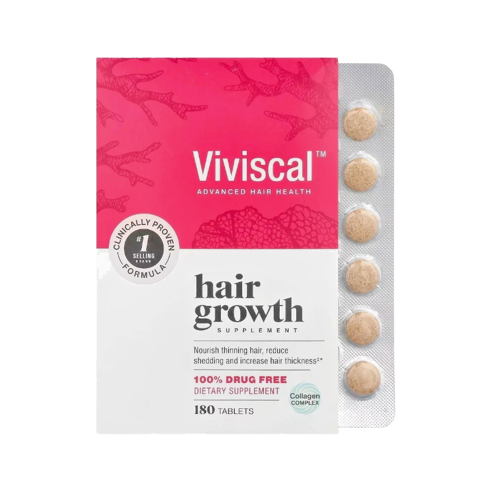 Viviscal Women Hair Growth Supplements 180 Tablets Vitamins Exp 07/2027 NIB