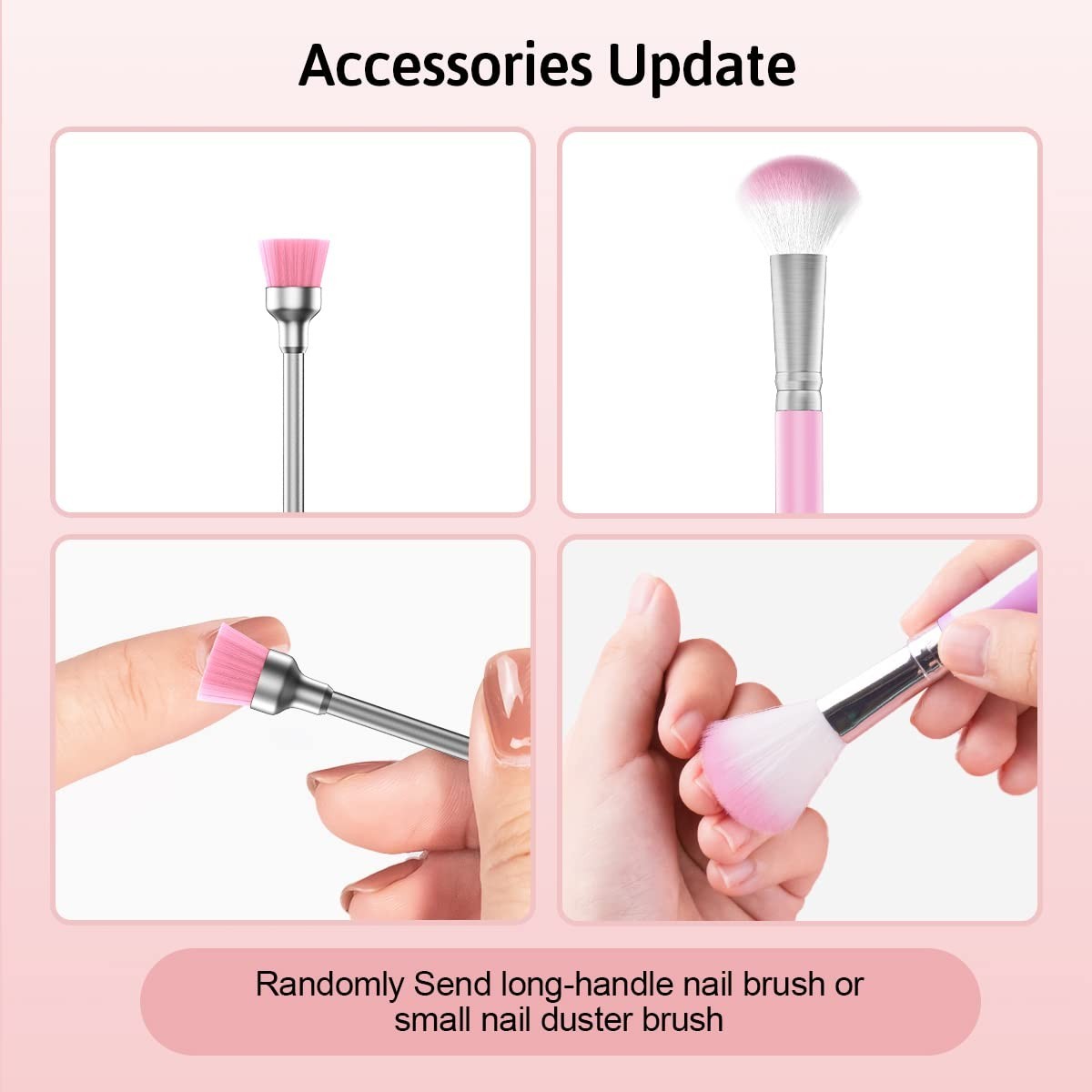 USB Nail Drill Kit with Adjustable Speed – Perfect for Manicure & Pedicure, Pink