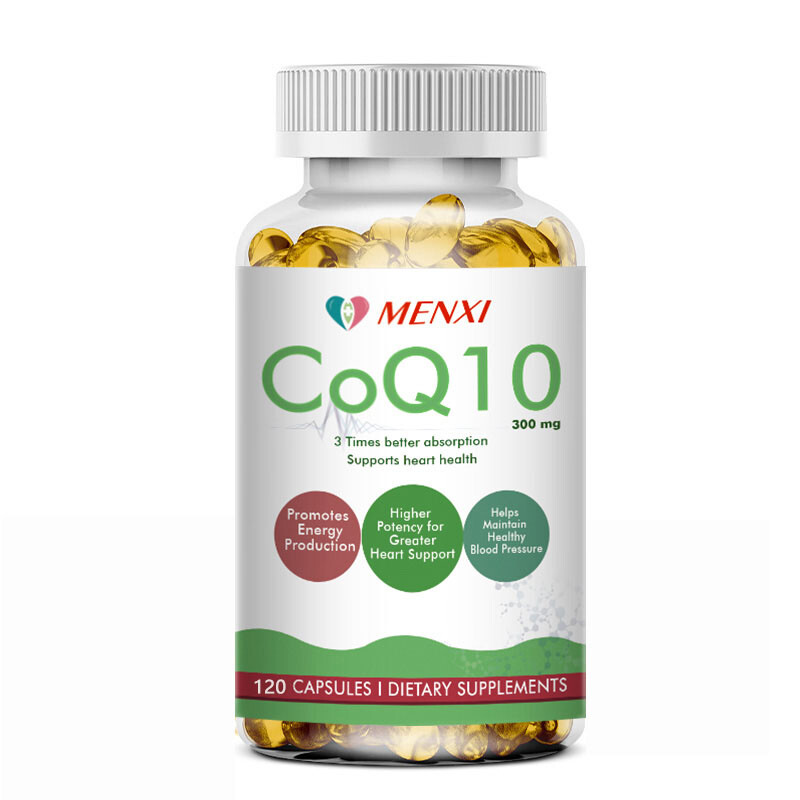 CoQ-10 300mg 240 Softgels Coq10 Co Q10 Coenzyme Heart Support NON GMO Free Ship
