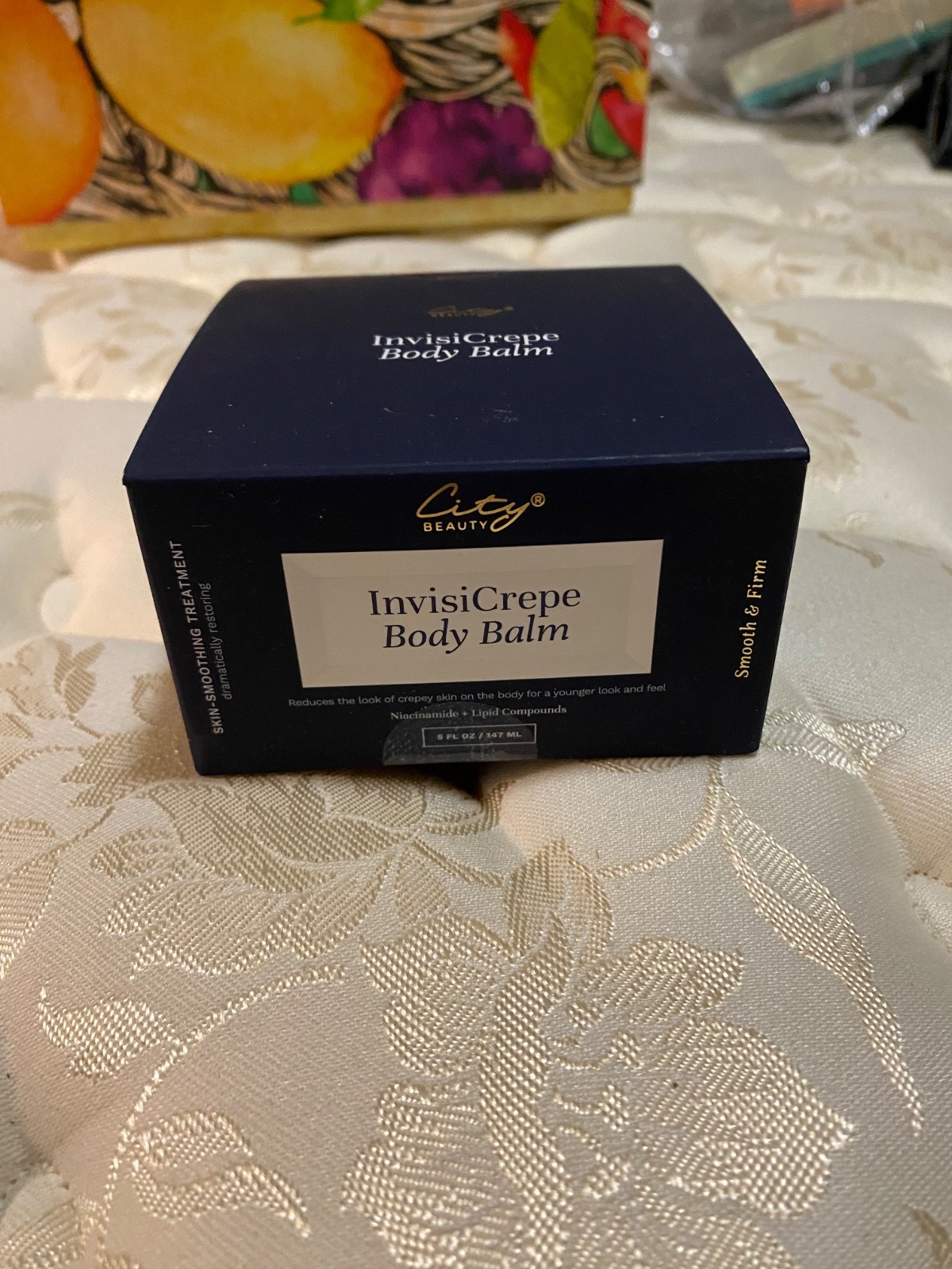 City Beauty InvisiCrepe Body Balm 5 oz / 147 ml — New in Sealed Box