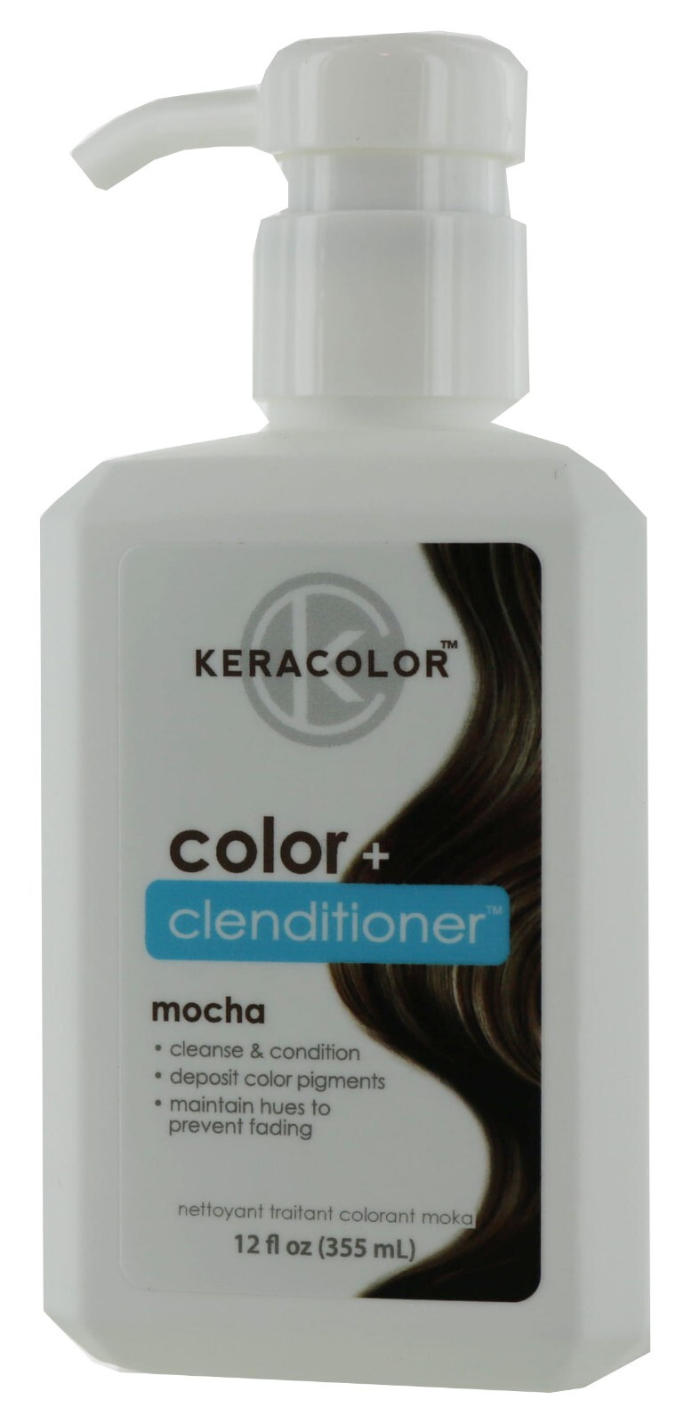 Keracolor Clenditioner Adult’s Mocha Hair Color Liquid – 6800316 (355ml)