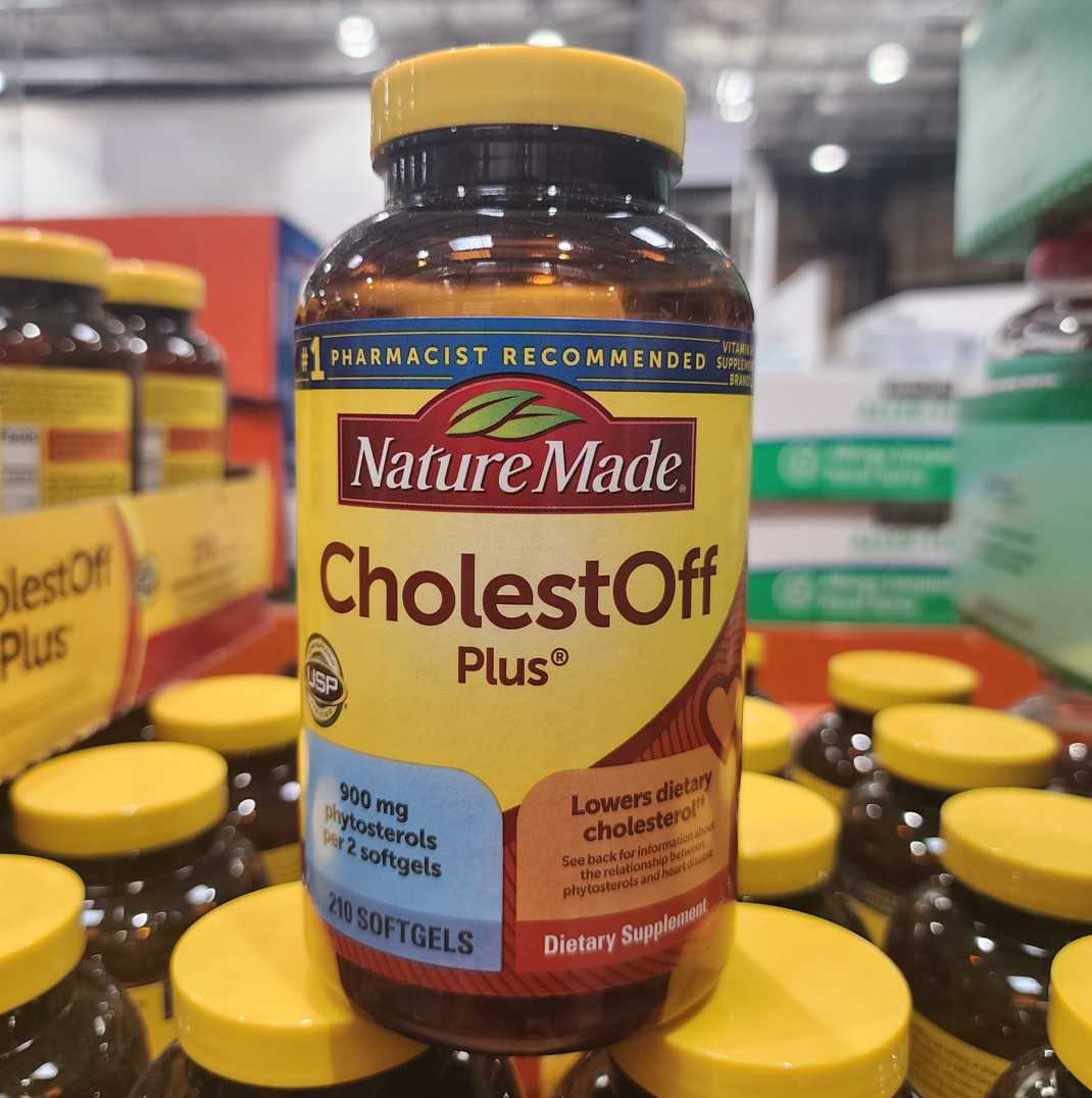 Nature Made CholestOFF Plus 210 Softgels new date