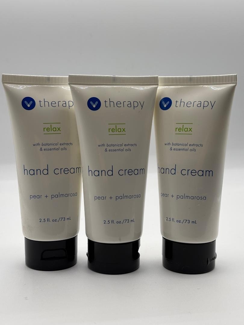 3x vitamin world therapy relax hand cream 3 oz. each
