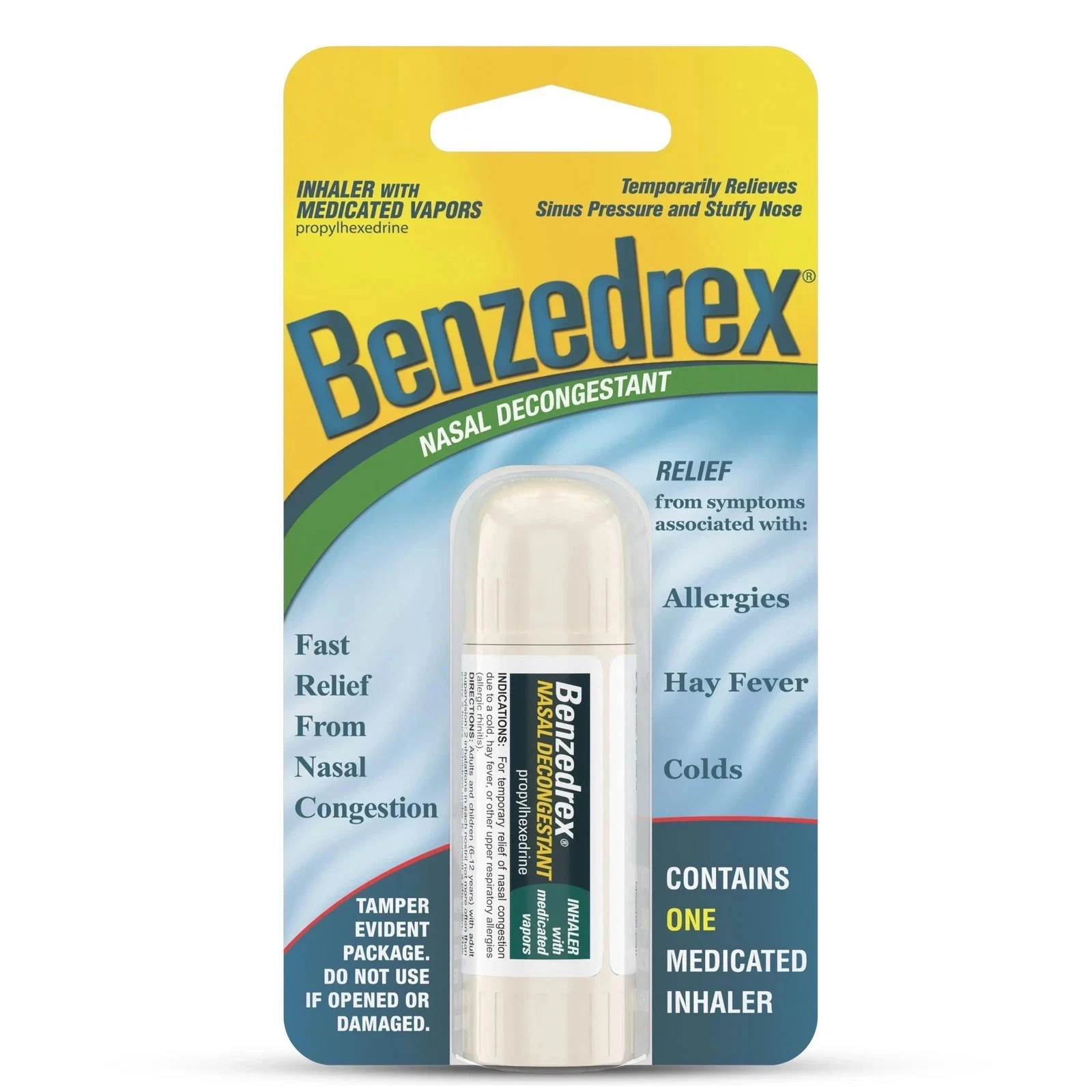 18 X PACK Benzedrex Nasal Decongestant Inhalers ✨ Quick Relief FRESH BATCH