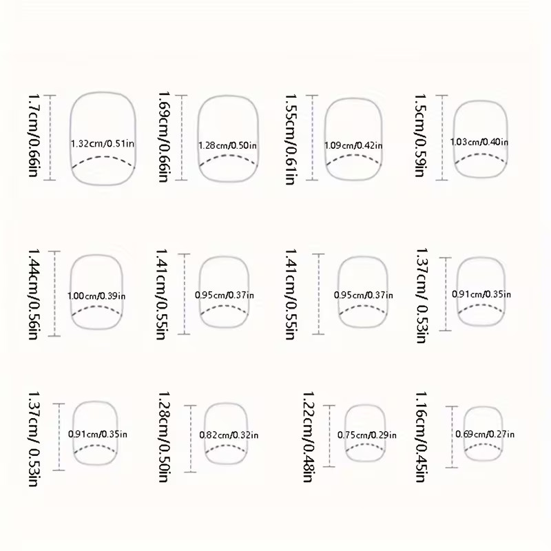 24pcs Square Press-On Nails, Medium, Blue Galaxy Starry Sky, Events, Everyday