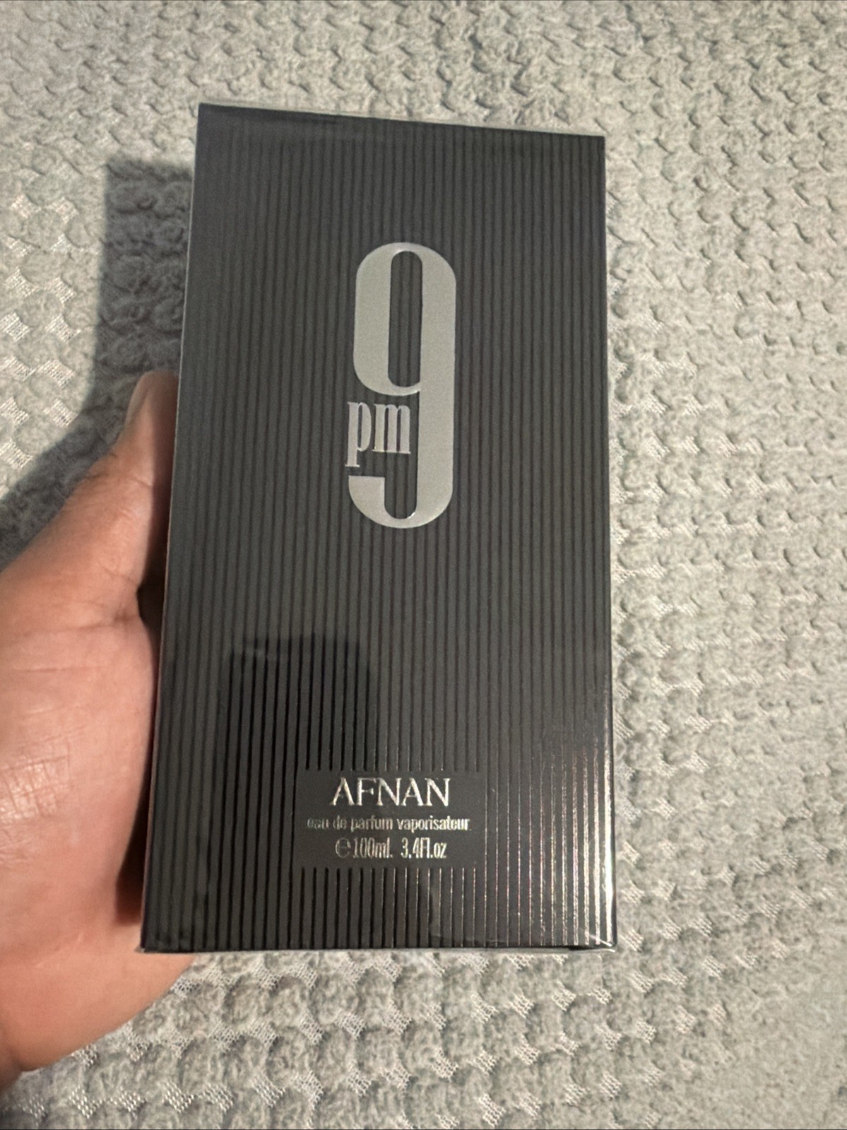 9 PM by Afnan Cologne for Men EDP 3.4fl/ New In Box