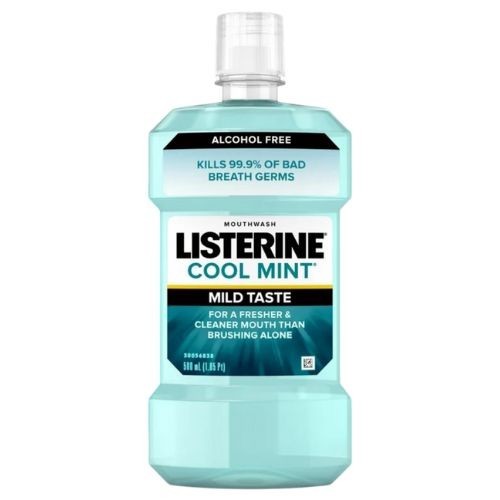 Listerine Mouthwash 500ml – 6 Flavours Variety Pack – Antibacterial Oral Care