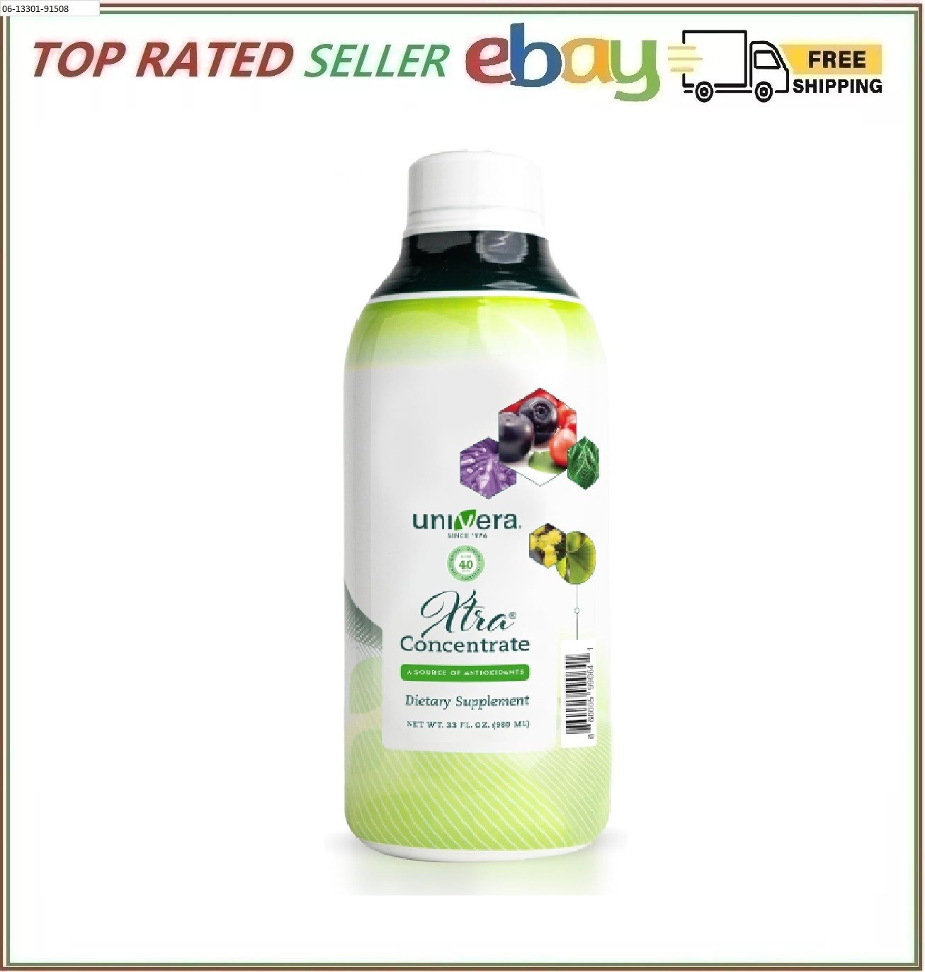 Univera Xtra Concentrate Vital Energy Stress Management Focus and Clarity