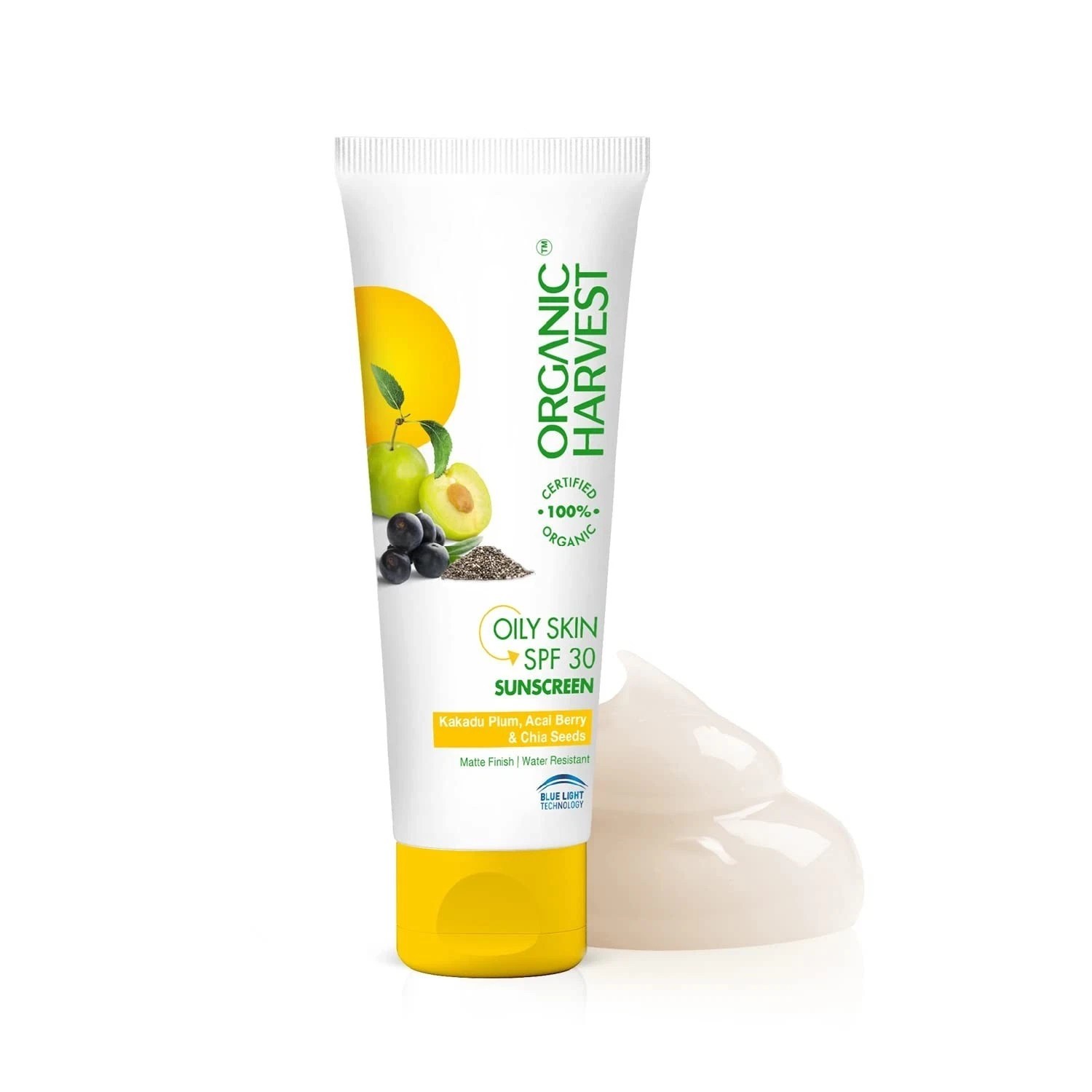 Organic Harvest Oily Skin Spf 30 Sunscreen For Hydrates Skin 100gm