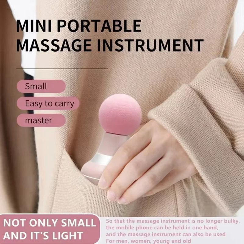 Mini Massage Gun Deep Tissue Percussion Massager Portable Muscle Relax Device