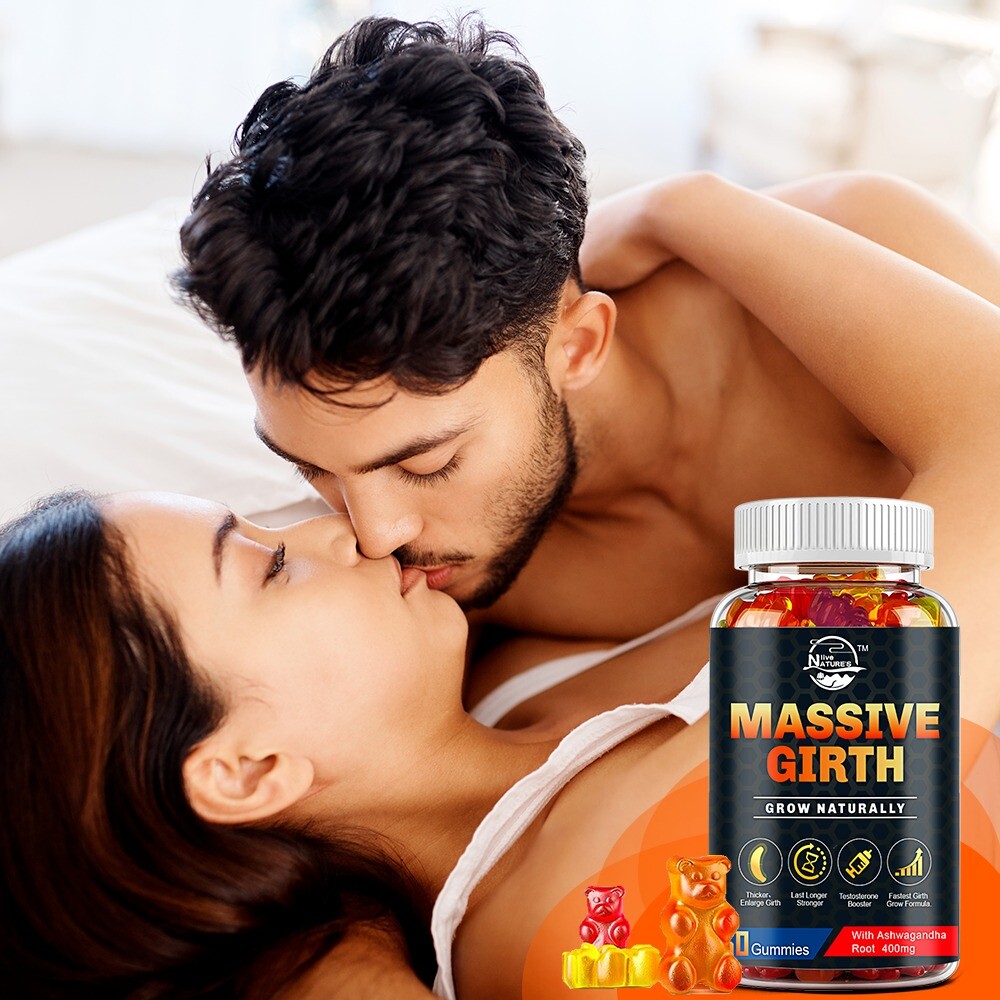 #1 Testosterone Booster Gummies, T Boost 60 Gummy Male Enhancement Enlarge Penis