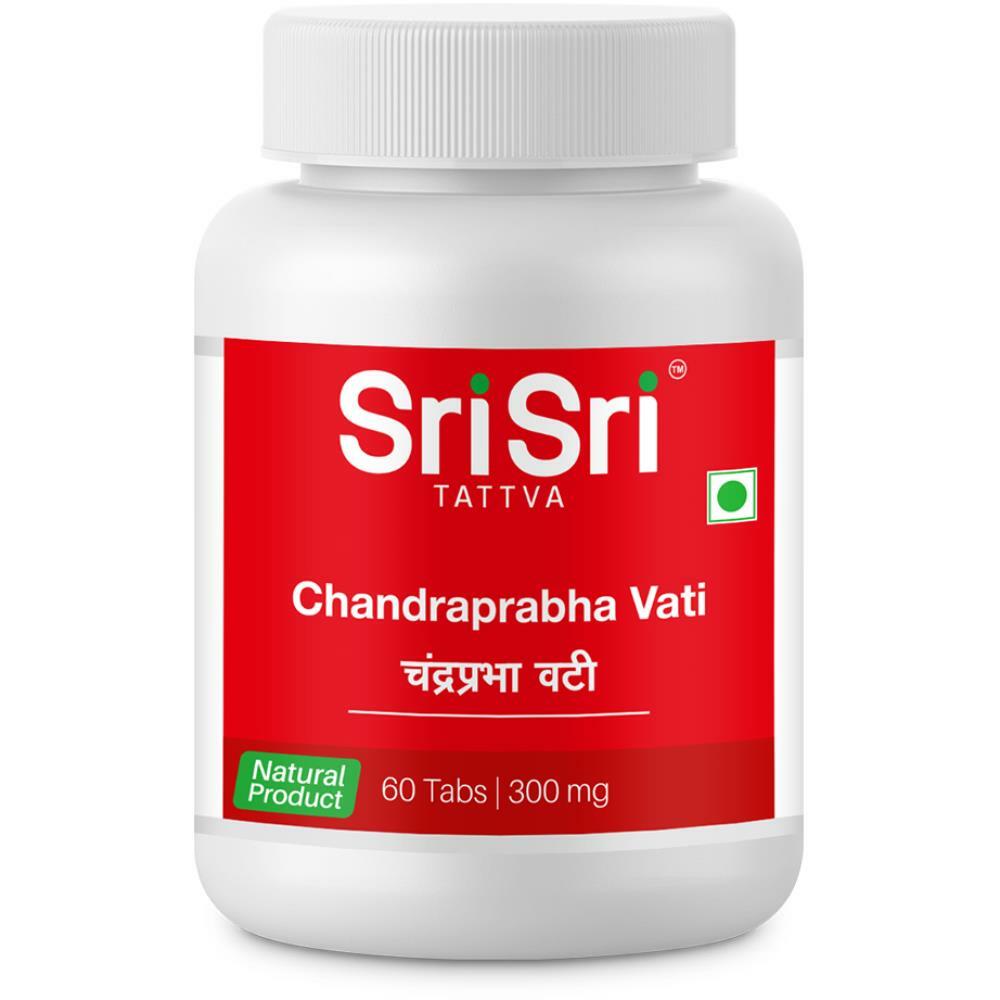 Sri Sri Tattva Ayurveda CHANDRAPRABHA VATI 60 Tablets | 300mg Tablet