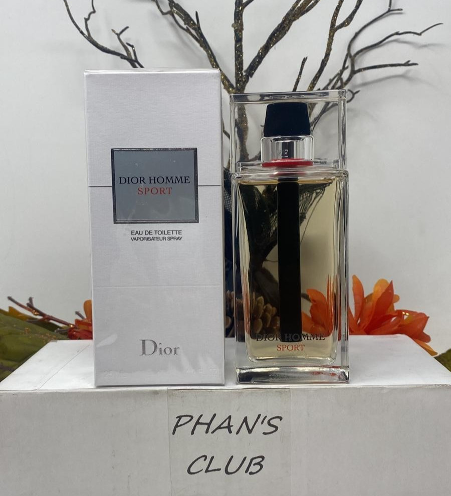 Dior Homme Sport 4.2oz Eau de Toilette Spray Woody Aromatic Cologne for Men