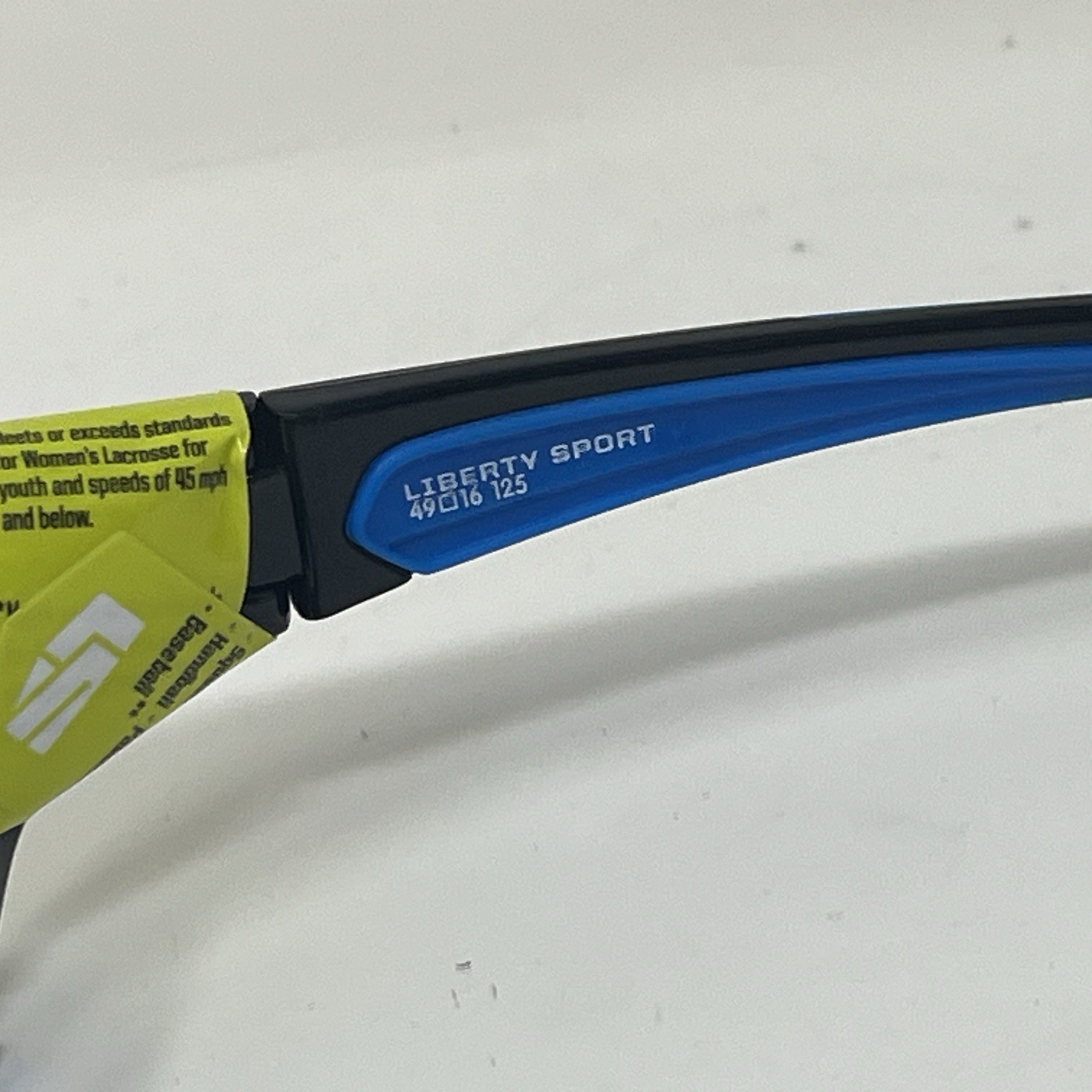 Liberty Sport Kids RS-40 49-16-125 BLACK BLUE EYEGLASSES (345