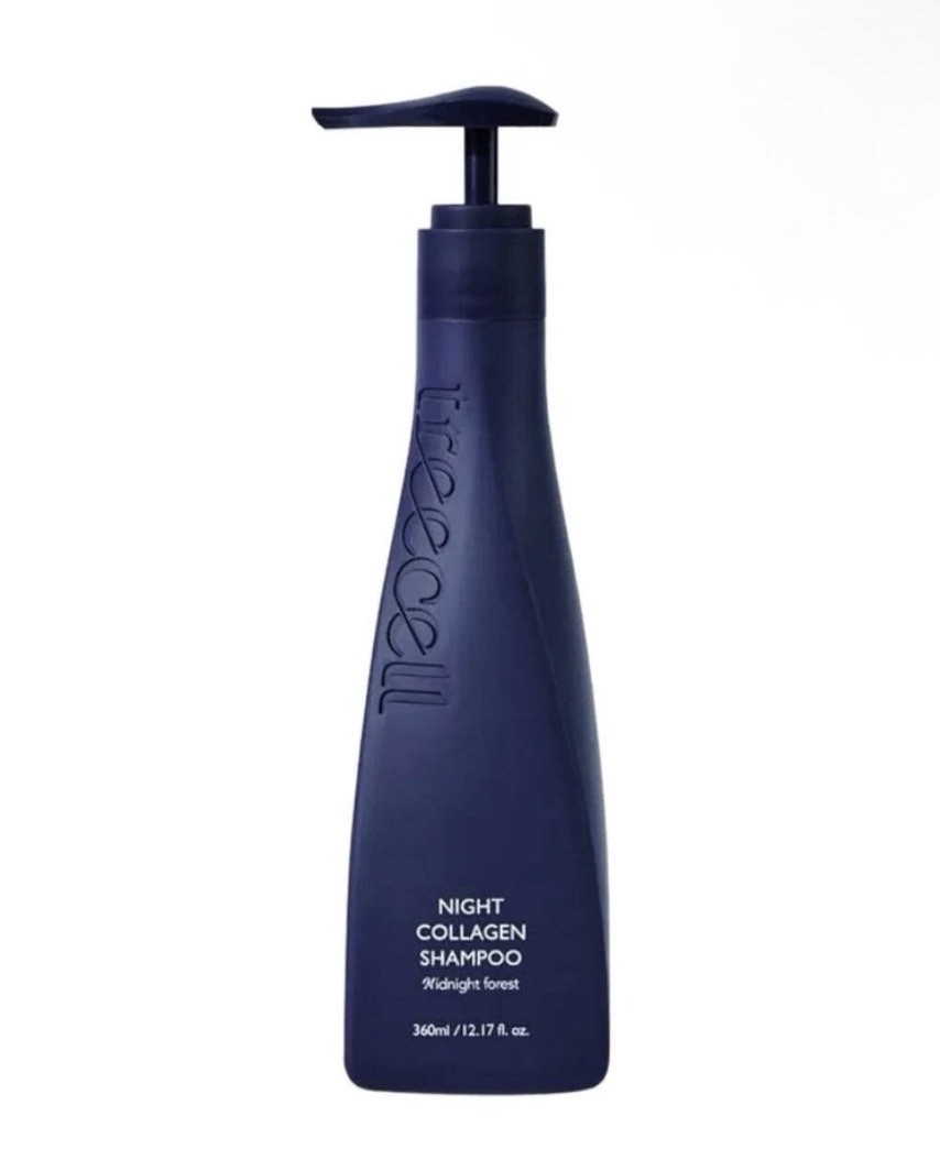 TREECELL Night Collagen Shampoo – Midnight Forest, 360mL / 12.17 fl oz