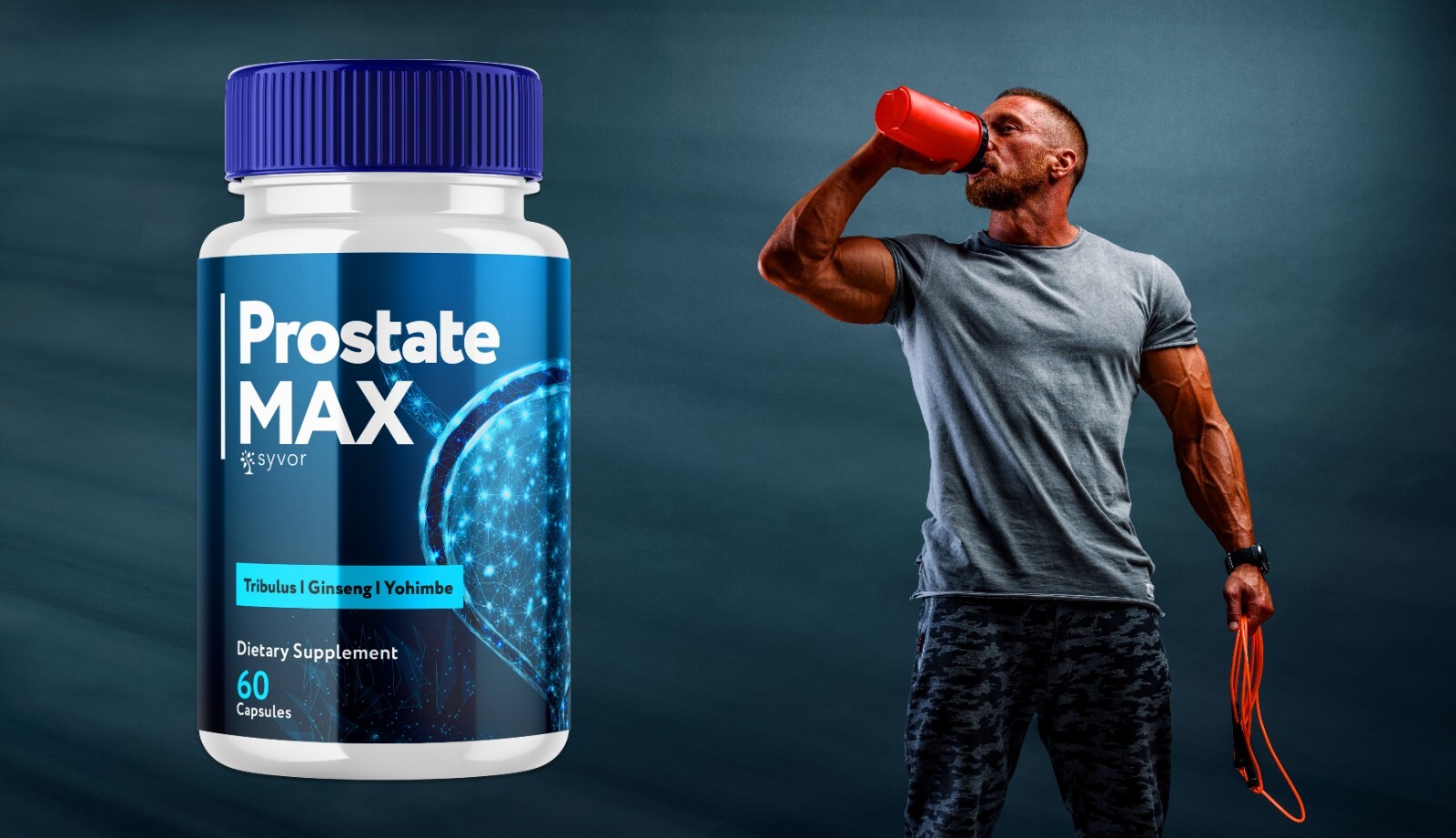 Prostate Max Formula Supplement Natural Vitamin for Health & Wellness 60 Caps