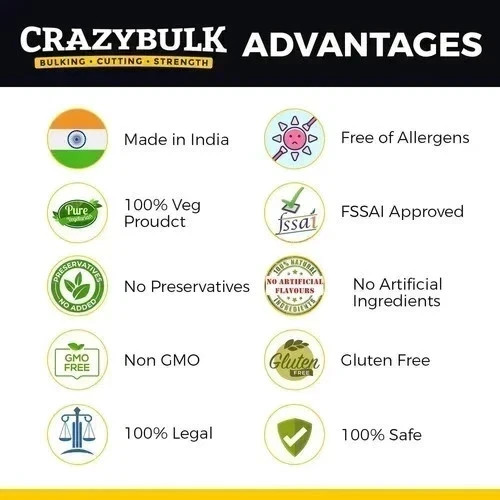 CrazyBulk Decaduro Stack Recovery Energy Workout 90 capsules Pack of 1