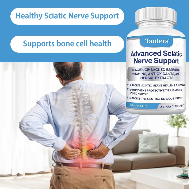 Taoters Advanced Sciatic Support 12 Science Essential Maintain Myelin 30-120Caps