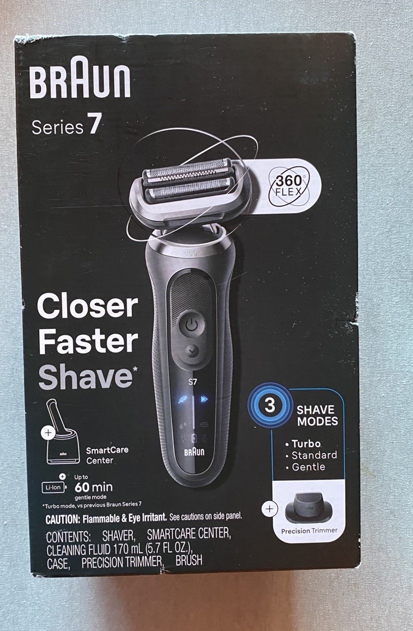 Braun Series7 M 7171cc Electric Shaver , 360ºFlex Dry Shave, Turbo & Gentle