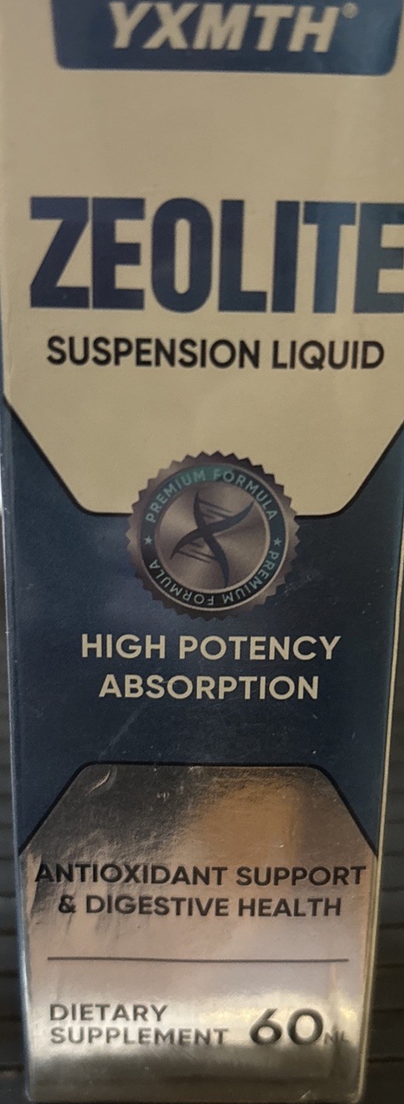 Zeolite Suspension Liquid High Potency Absorption Antioxidant Support Digestive