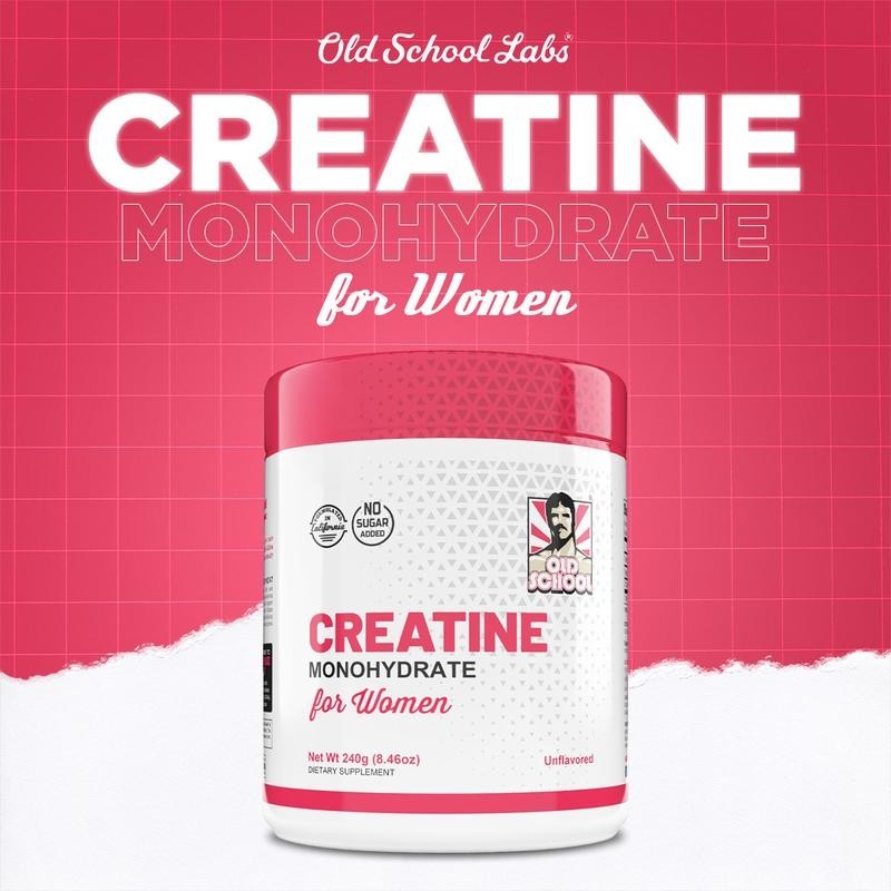 Creatine Monohydrate for Women with Collagen andBCAA’s -Fitness Supplement