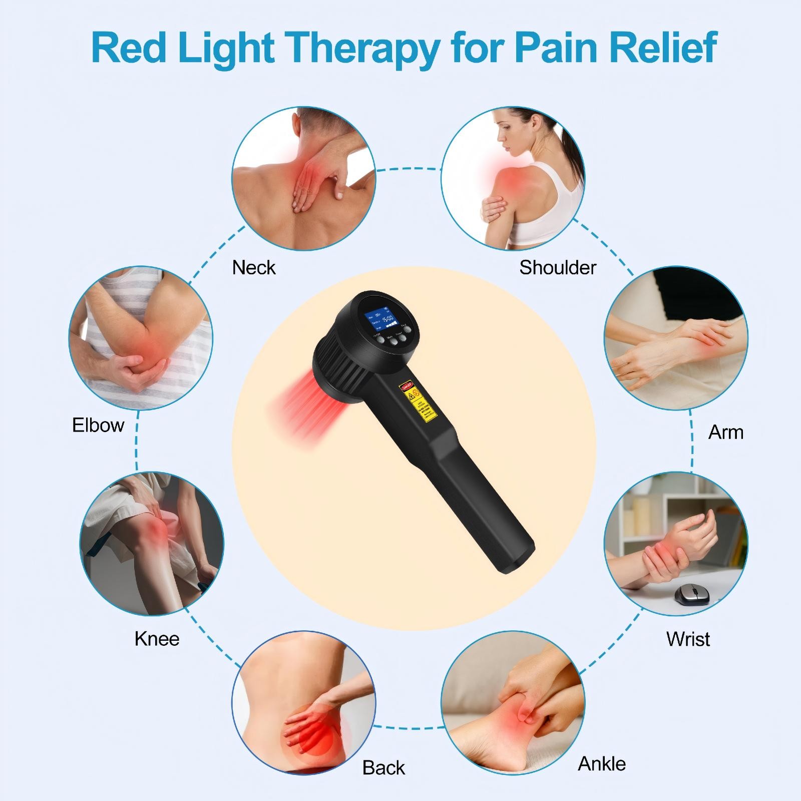 305W High Power Cold Laser Therapy Device Physiotherapy for Deep Tissue Repair