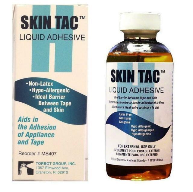 TORBOT Skin Tac Liquid Adhesive #MS407 – Non-Latex – 4 Fluid Ounces